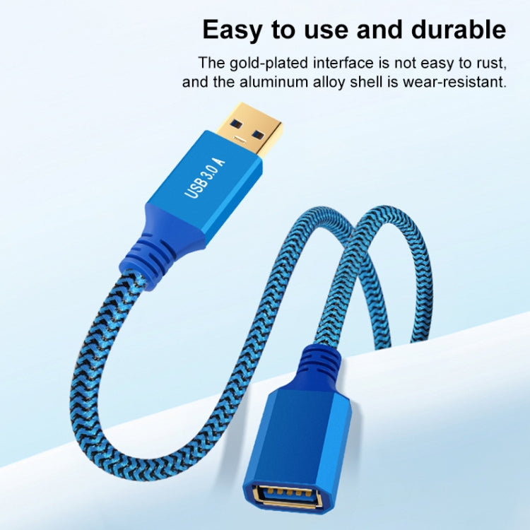 Printer / Hard Disk USB 3.0 Male to Female Extension Cable, 0.3m, 0.6m, 1m, 2m, 3m