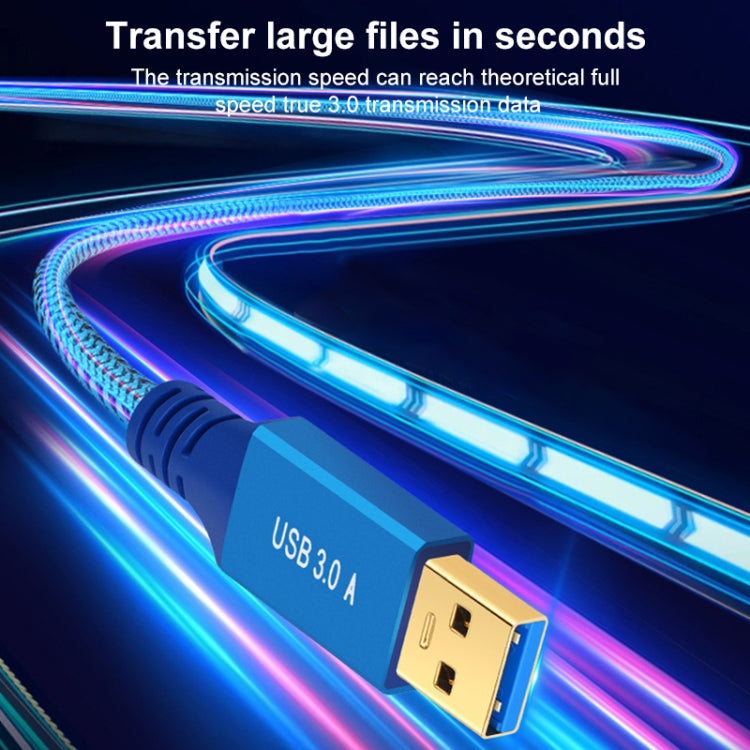 Printer / Hard Disk USB 3.0 Male to Female Extension Cable, 0.3m, 0.6m, 1m, 2m, 3m