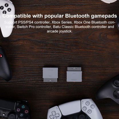 For PS 8Bitdo 83KA Wireless Bluetooth Receiver, For PS
