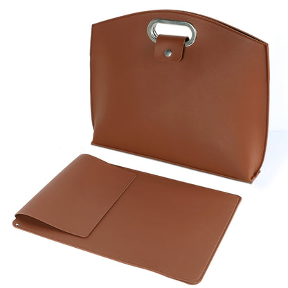 Waterproof PU Laptop Handbag Inner Bag for 12-14 inch Laptop