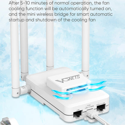 VONETS VAR1800-H 1800Mbps Wireless WiFi Router Standard Edition, VAR1800-H Standard Edition