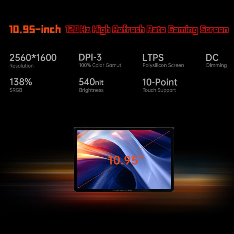 ONE-NETBOOK OneXPlayer X1 10.95 inch Handheld Game Console, Windows 11 AMD Ryzen 7 8840U, 32GB+1TB, 32GB+2TB, 64GB+4TB