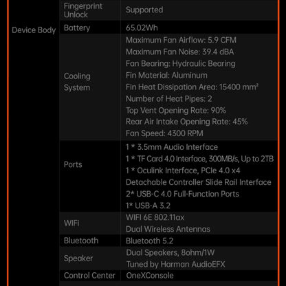 ONE-NETBOOK OneXPlayer X1 10.95 inch Handheld Game Console, Windows 11 AMD Ryzen 7 8840U, 32GB+1TB, 32GB+2TB, 64GB+4TB