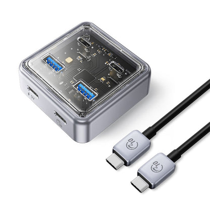 ORICO XHJ2U2C-G2 4-Port Compact Zinc Alloy USB 3.0 HUB Expand Converter, XHJ2U2C