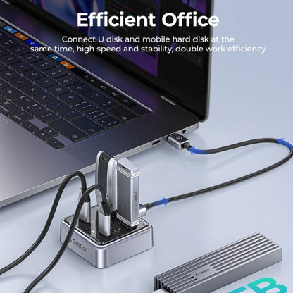 ORICO XHJ2U2C-G2 4-Port Compact Zinc Alloy USB 3.0 HUB Expand Converter, XHJ2U2C
