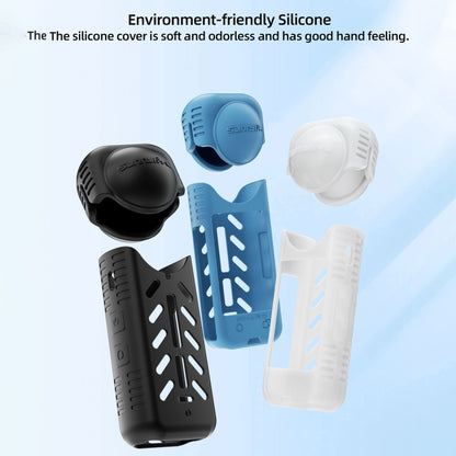 For Insta360 X4 / X5 Sunnylife Silicone Shockproof Case, Lens Cover, Lens Body Cover Kit