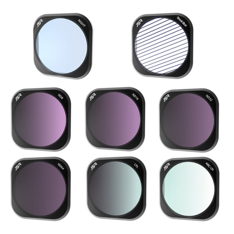 For Insta360 Ace Pro JSR ACE PRO KB Series Camera Lens Filter, MCUV, CPL, ND8, ND16, ND32, ND64, ND1000, ND8PL, ND16PL, ND32PL, ND64PL, NIGHT, STAR, Streak Gold Drawing, Streak Blue Drawing, Macro 10X, 3 in 1 CPL ND8 ND16, 4 in 1 UV CPL ND16 ND32...