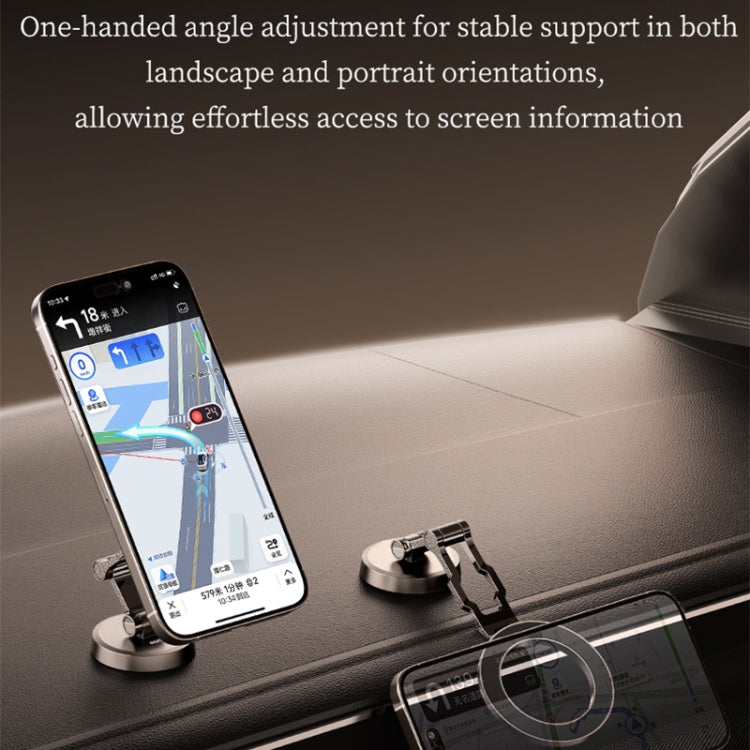 ROCK Q08 Car Magnetic Foldable Phone Holder, Q08