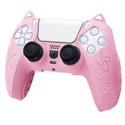 Cat Ear Shape Gamepad Silicone Protective Case, For Sony PS5