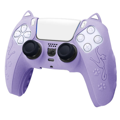 Cat Ear Shape Gamepad Silicone Protective Case, For Sony PS5