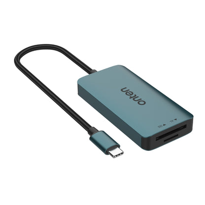 Onten C12 3 in 1 USB-C / Type-C to CFepress Type-A & SD & TF Card Reader, C12