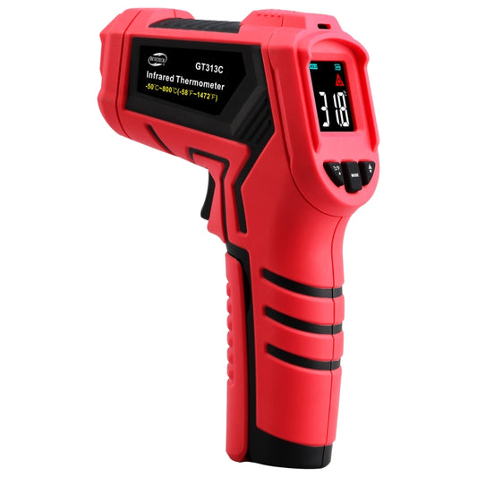 BENETECH GT313C LCD Display Infrared Thermometer, Battery Not Included, GT313C