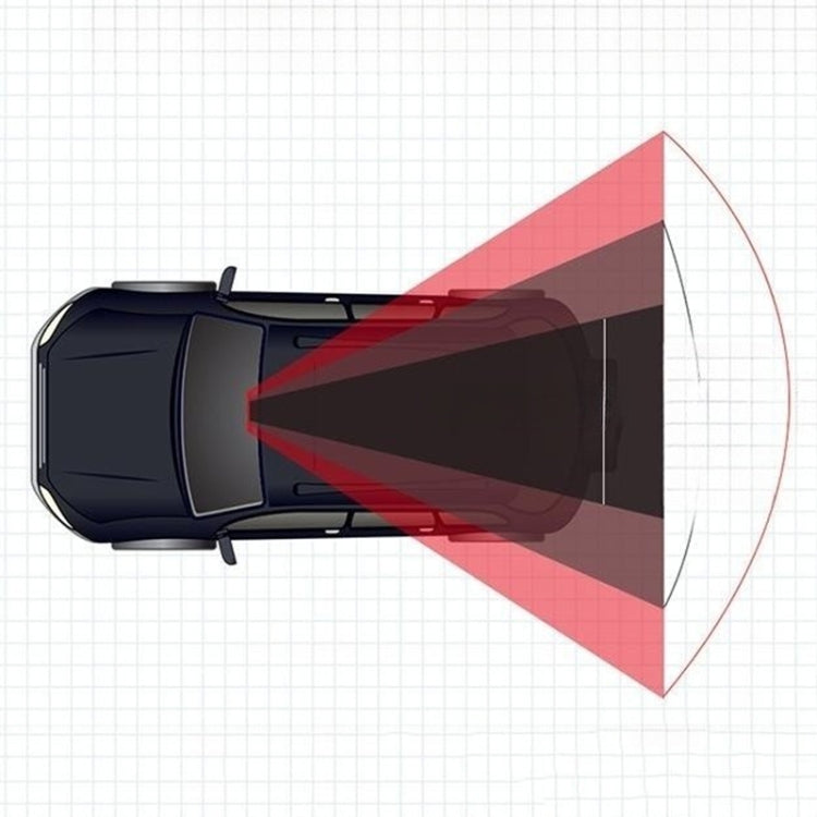 3R 3R-332 Car Panoramic Flat Rear View Mirror Interior Rear View Mirror, 3R-332