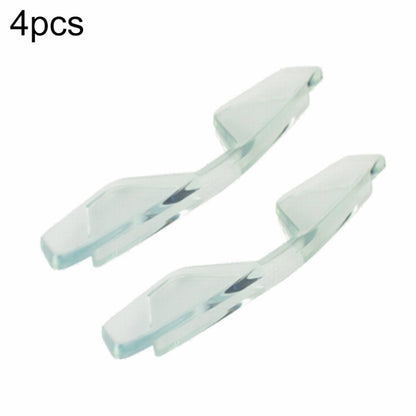 3R 3R-2107 Car Door Anti-collision Rubber Strip Invisible Protection Anti-scratch Aticker, 3R-2107 (Transparent Black), 3R-2107 (Transparent)