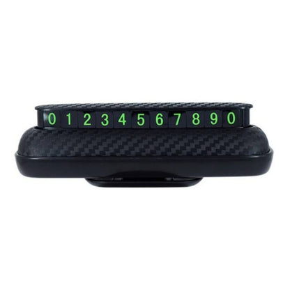 3R-2154 Car Temporary Parking Card Hidden Luminous Phone Number Plate, 3R-2154