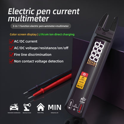 BSIDE U0 AC / DC Clamp Meter Electric Pen Current Digital Multimeter, U0
