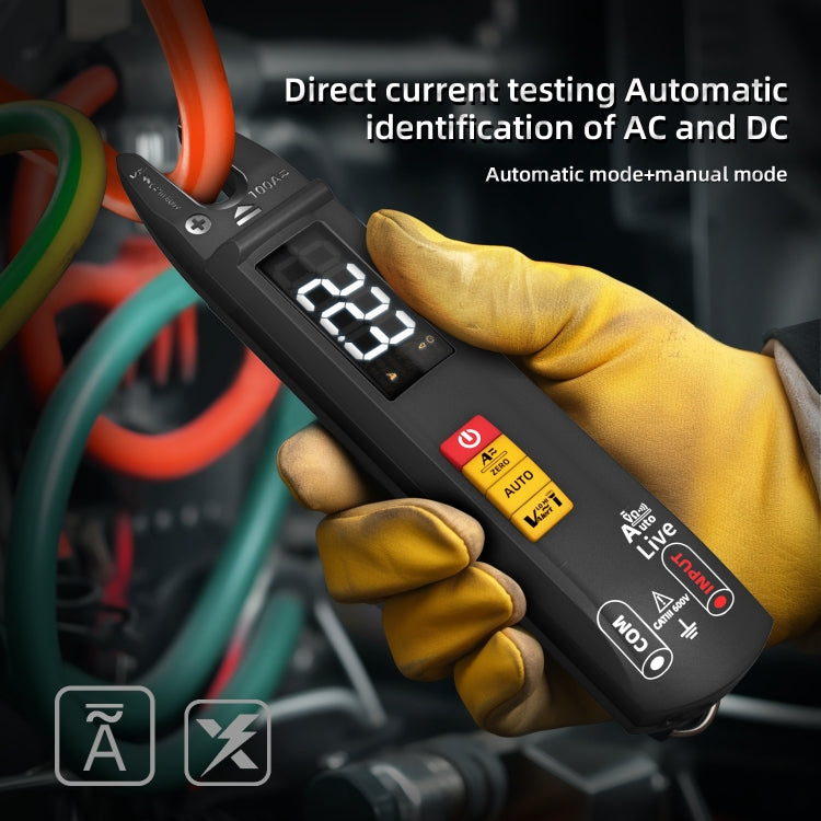 BSIDE U0 AC / DC Clamp Meter Electric Pen Current Digital Multimeter, U0