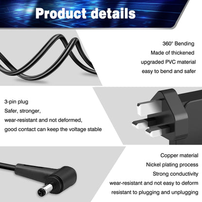 45W 19V 2.37A Laptop Notebook Power Adapter For Asus 4.0 x 1.35mm, EU Plug, US Plug, UK Plug