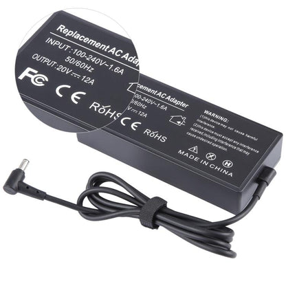 240W 20V 12A Laptop Notebook Power Adapter For Asus 6.0 x 3.7mm, EU Plug, US Plug, UK Plug, AU Plug