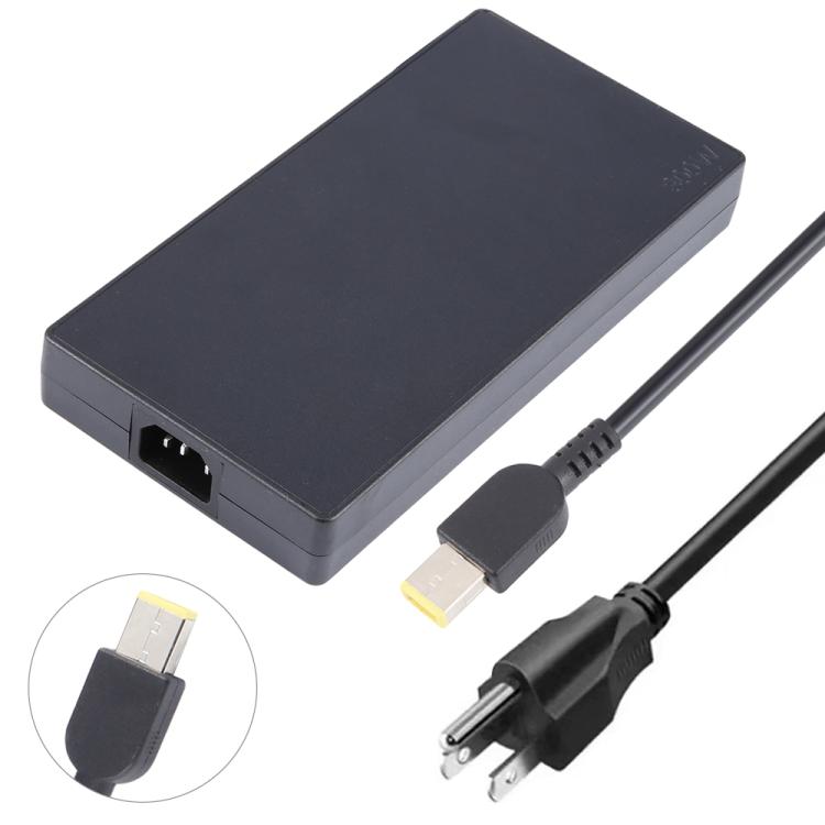 300W 20V 15A Laptop Notebook Power Adapter with Big Square USB Port For Lenovo Thinkpad / ThinkBook / Xiaoxin, EU Plug, US Plug, UK Plug, AU Plug
