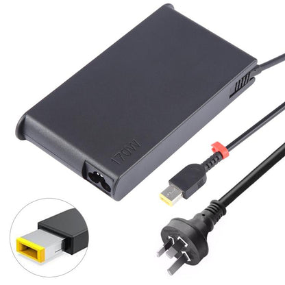170W 20V 8.5A Laptop Notebook Power Adapter with Big Square USB Port For Lenovo Thinkpad / ThinkBook / Xiaoxin, EU Plug, US Plug, UK Plug, AU Plug