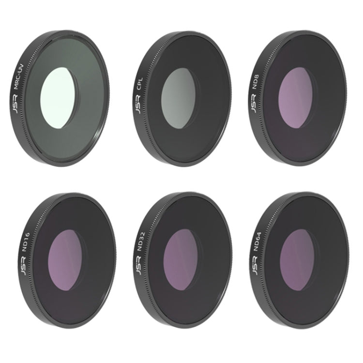 For DJI Osmo Action 4 JUNESTAR Threaded Camera Lens Filter, MCUV, CPL, ND8, ND16, ND32, ND64, ND1000, ND8PL, ND16PL, ND32PL, ND64PL, NIGHT, STAR, Streak Gold Drawing, Streak Blue Drawing, Macro 15X, Pink Diving Filter, Magenta Diving Filter...