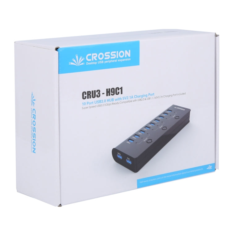 ORICO CRU3-H9C1 10 Port USB3.0 12V 4A HUB Power Adapter, AU Plug