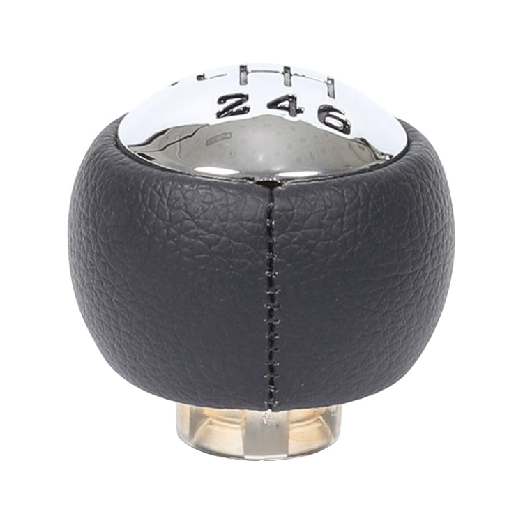 For Peugeot 307 / 308 Car Gear Lever Hand Ball Leather Gear Shift Knob, For Peugeot 307 / 308