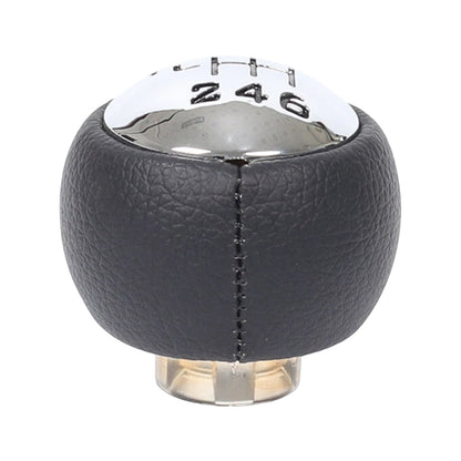 For Peugeot 307 / 308 Car Gear Lever Hand Ball Leather Gear Shift Knob, For Peugeot 307 / 308
