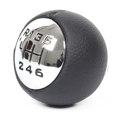 For Peugeot 307 / 308 Car Gear Lever Hand Ball Leather Gear Shift Knob, For Peugeot 307 / 308