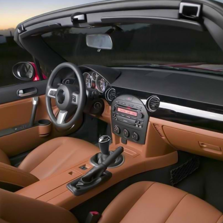 For Mazda 3 Series CX-7 / MX-5 Car Gear Lever Hand Ball Leather Gear Shift Knob, 6 Speed, 5 Speed