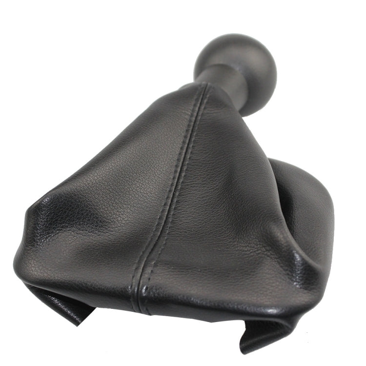 For Peugeot 207 / 307 / CC30 Car 5 Speed Gear Lever Hand Ball Leather Gear Shift Knob with Dustproof Cover, For Peugeot 207 / 307 / CC30