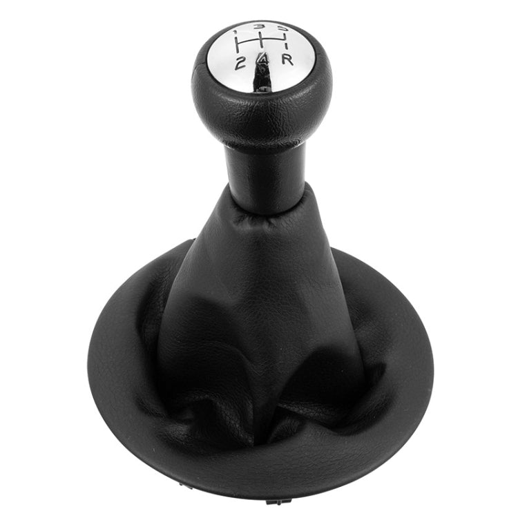 Car 5 Speed Gear Lever Hand Ball Leather Gear Shift Knob with Dustproof Cover for Citroen Berlingo III MK3 / Peugeot Partner 2008-, For Citroen Berlingo III MK3 / Peugeot Partner 2008-