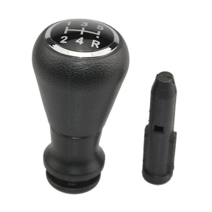 For Citroen C4 / Peugeot 307 Car Gear Lever Knob Leather Gear Shift Knob, For Citroen C4 / Peugeot 307 (Black)