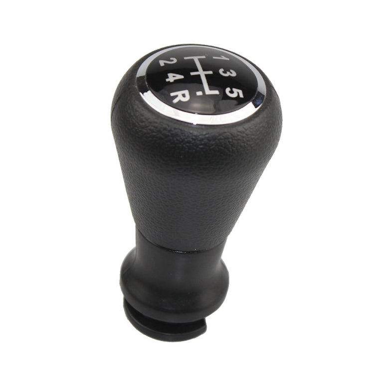 For Citroen C4 / Peugeot 307 Car Gear Lever Knob Leather Gear Shift Knob, For Citroen C4 / Peugeot 307 (Black)