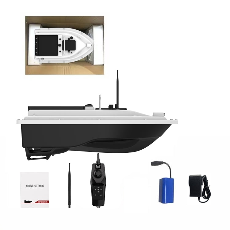 D26 Smart Remote Control Fishing Bait Boat Support Dual Fixed Point & GPS Positioning, US Plug, EU Plug, UK Plug