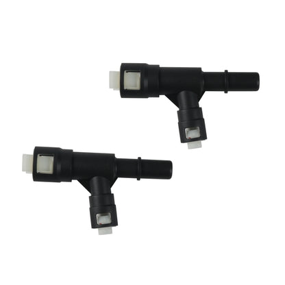 2pcs / Set For Cadillac Car Heater Hose Connector 15055343