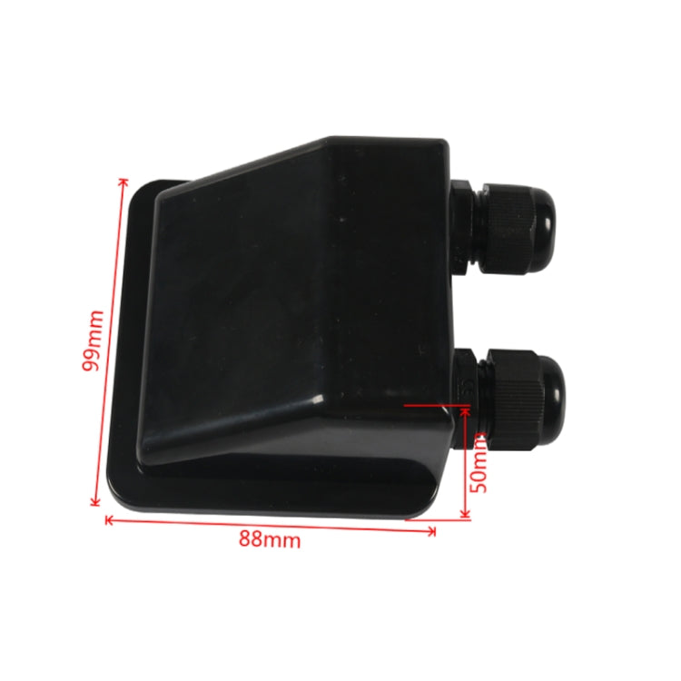 RV Sealed Waterproof Solar Double Cable Entry Gland Box, A9518-01, A9518-02