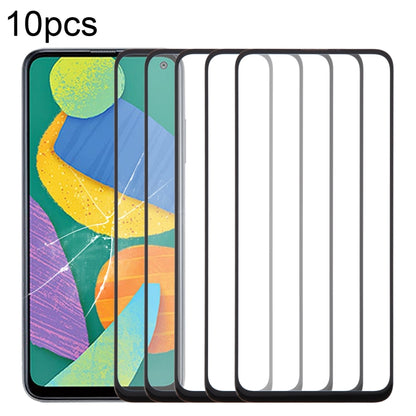 10pcs Front Screen Outer Glass Lens with OCA Optically Clear Adhesive, For Samsung Galaxy F15 SM-E156B, For Samsung Galaxy A15 5G SM-A156B, For Samsung Galaxy A55 SM-A556B, For Samsung Galaxy A35 SM-A356B, For Samsung Galaxy S24+ SM-S926B