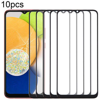 10pcs Front Screen Outer Glass Lens with OCA Optically Clear Adhesive, For Samsung Galaxy F15 SM-E156B, For Samsung Galaxy A15 5G SM-A156B, For Samsung Galaxy A55 SM-A556B, For Samsung Galaxy A35 SM-A356B, For Samsung Galaxy S24+ SM-S926B