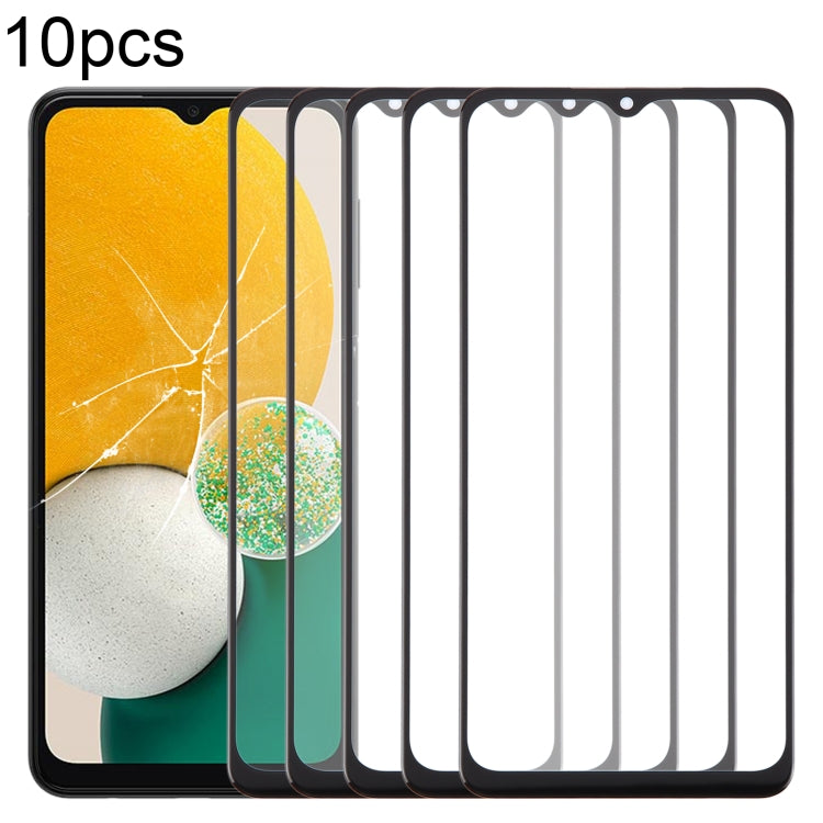 10pcs Front Screen Outer Glass Lens with OCA Optically Clear Adhesive, For Samsung Galaxy F15 SM-E156B, For Samsung Galaxy A15 5G SM-A156B, For Samsung Galaxy A55 SM-A556B, For Samsung Galaxy A35 SM-A356B, For Samsung Galaxy S24+ SM-S926B