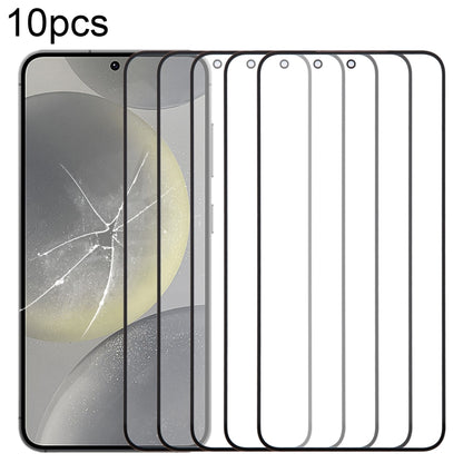 10pcs Front Screen Outer Glass Lens with OCA Optically Clear Adhesive, For Samsung Galaxy F15 SM-E156B, For Samsung Galaxy A15 5G SM-A156B, For Samsung Galaxy A55 SM-A556B, For Samsung Galaxy A35 SM-A356B, For Samsung Galaxy S24+ SM-S926B