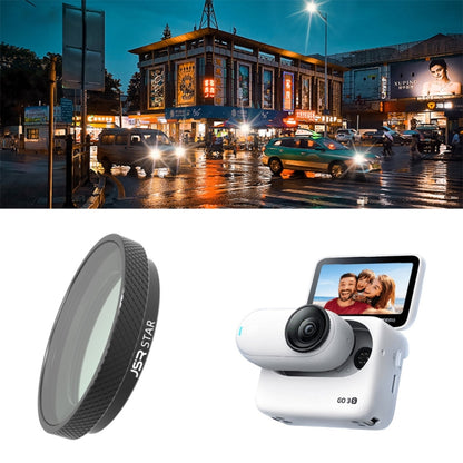 For Insta360 GO 3S JUNESTAR Camera Lens Filter, MCUV, CPL, ND8, ND16, ND32, ND64, NIGHT, STAR, Adjustable CPL, 2 in 1 UV, 3 in 1 UV, 3 in 1 CPL ND8-16, 4 in 1 NDPL, 4 in 1 ND, 6 in 1 STAR CPL ND, 6 in 1 Adjustable, 8 in 1 UV CPL ND NIGHT