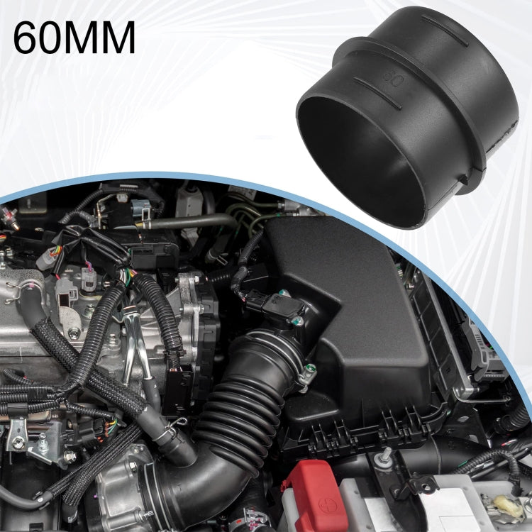 Car Parking Air Ducting Reducer Duct Joiner Connector Pipe, 42mm, 60mm, 75mm, 90mm