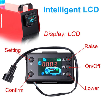 Car 12V / 24V Parking Heater LCD Monitor Switch with Remote Controller