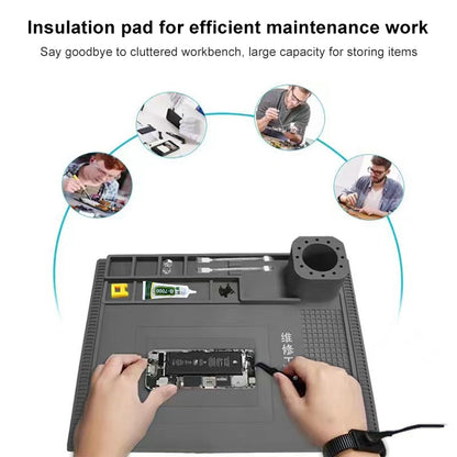 BEST S-190 High-temperature Resistant Silicone Pad Workbench Pad