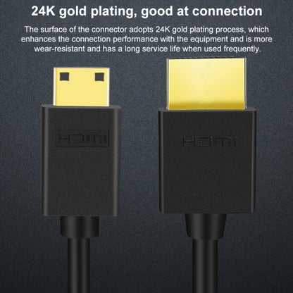 HDMI to Mini HDMI 4K UHD 18Gbps Video Connection Cable, 0.3m, 0.5m