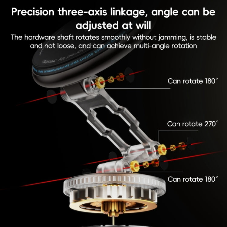 Yesido C306 15W Car Magnetic Wireless Charging Holder