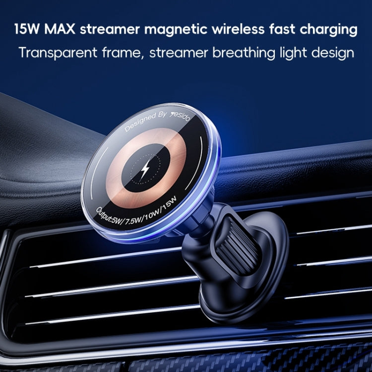 Yesido C308 15W Air Outlet Car MagSafe Magnetic Wireless Charging Holder