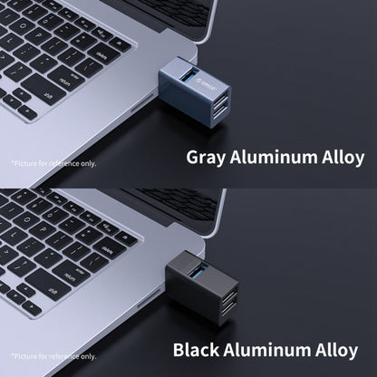 ORICO MINI-U32L 3 in 1 USB Aluminum Alloy Mini HUB Adapter, MINI-U32L